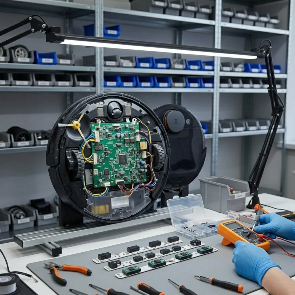 Robot tozsoran təmiri Bakida Robot tozsoran təmiri diaqnostika 30 azn